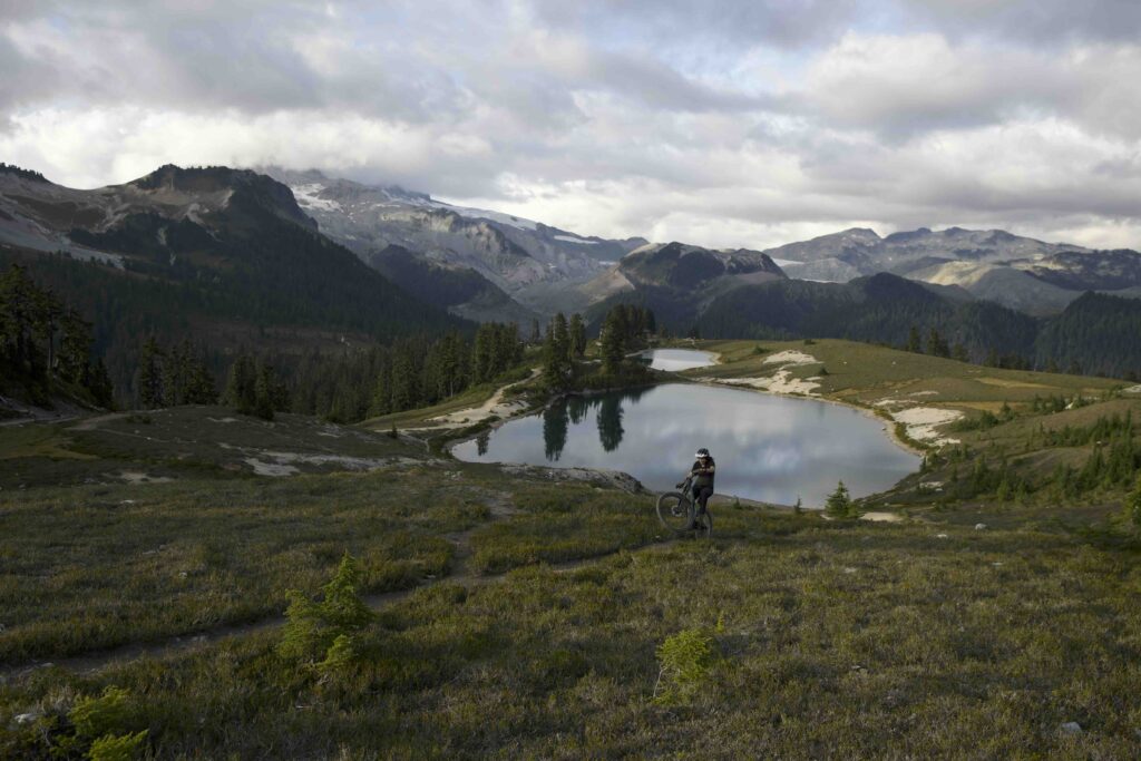 Riding Ibis Oso In Squamish British Columbia